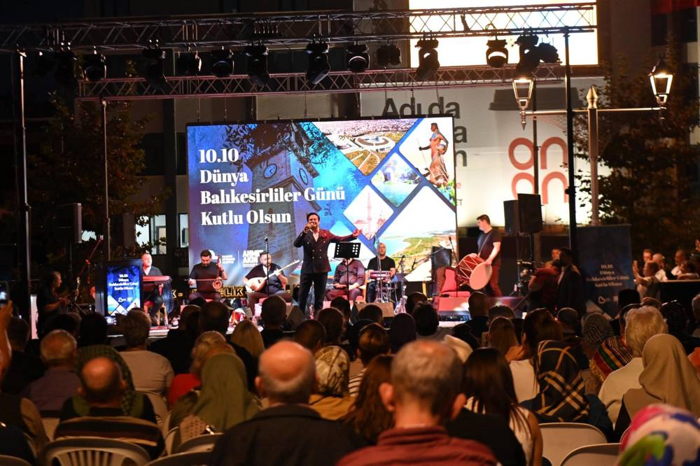 Balıkesirliler Günü programı konserle son buldu