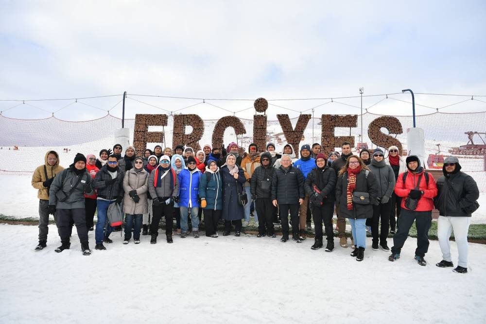 Başkan Büyükkılıç, Erciyes'te