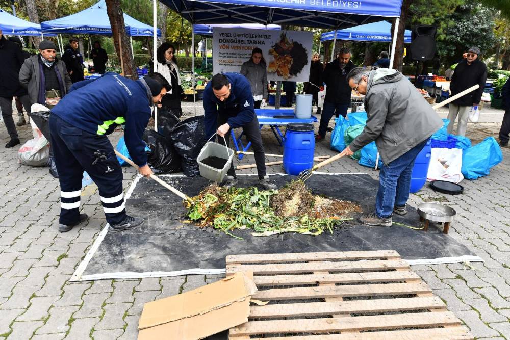 İzmir'de “Yerel Üreticilerimizle Döngüsel Tarıma Yön Veriyoruz” adlı etkinlik düzenlendi