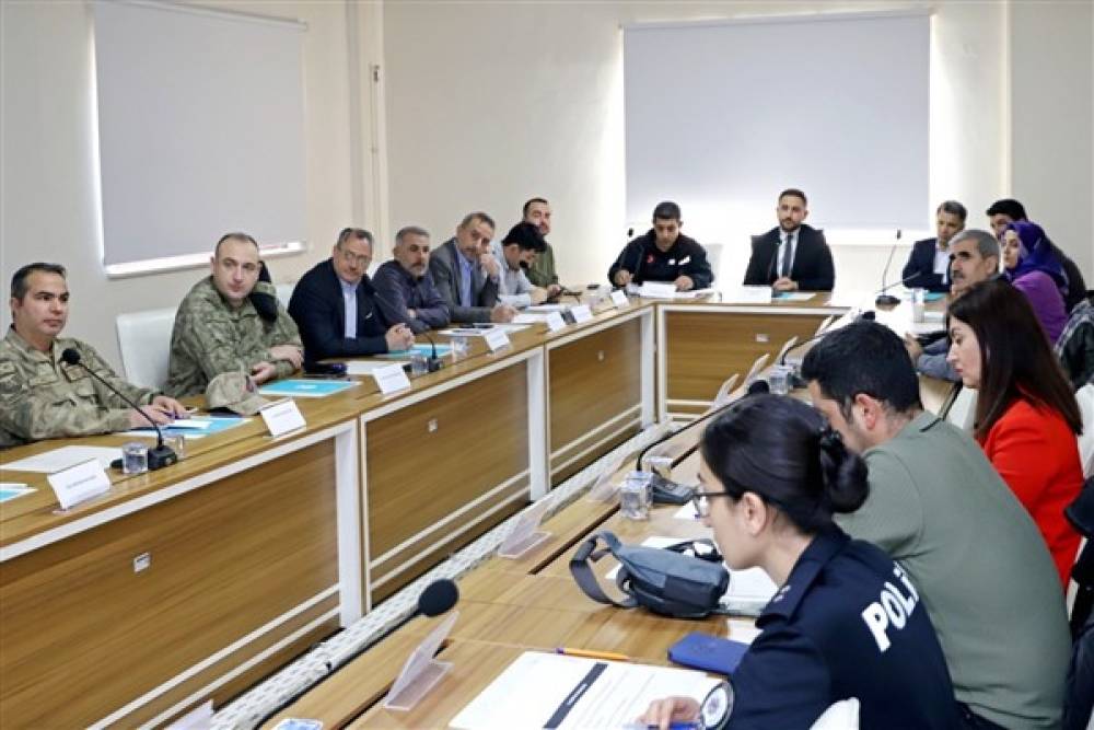 Şanlıurfa İl Sağlık Müdürlüğü Acil Sağlık Hizmetleri Başkanlığı Hazırlık Toplantısı yaptı