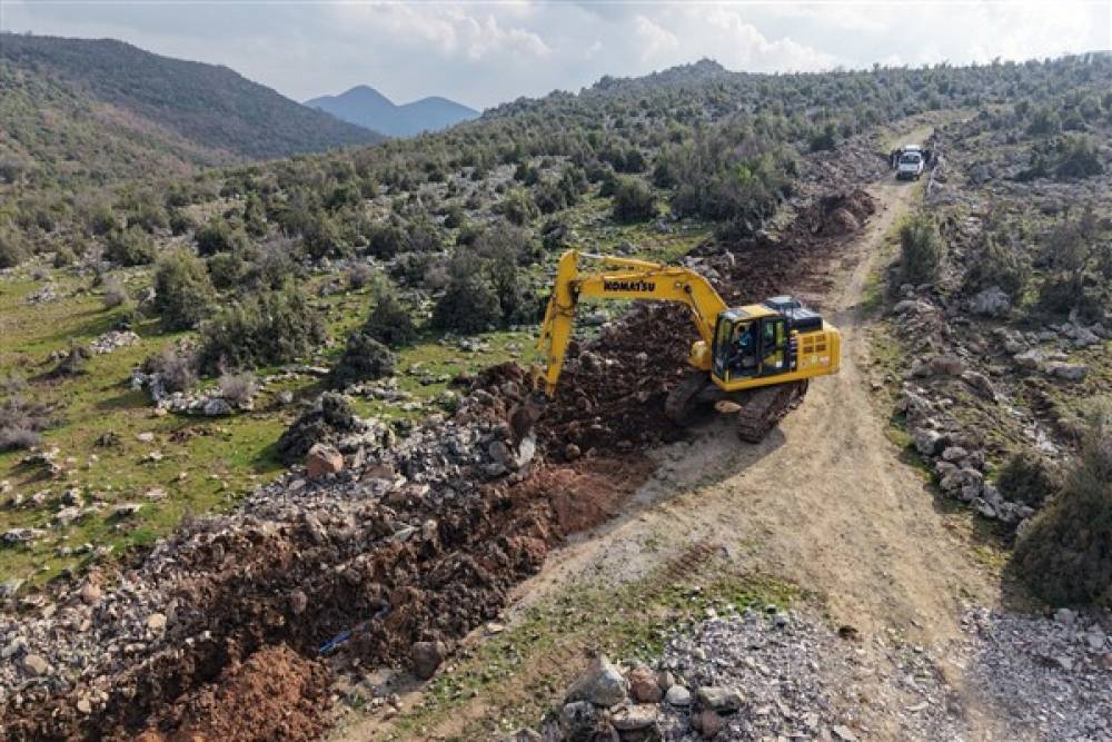 MASKİ Genel Müdürlüğü, Manisa'da altyapı çalışmalarını sürdürüyor