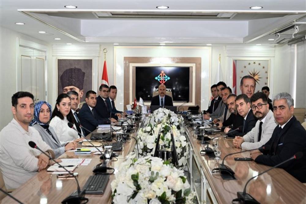 Batman&rsquo;da K&uuml;lt&uuml;r ve Turizm Koordinasyon Toplantısı d&uuml;zenlendi