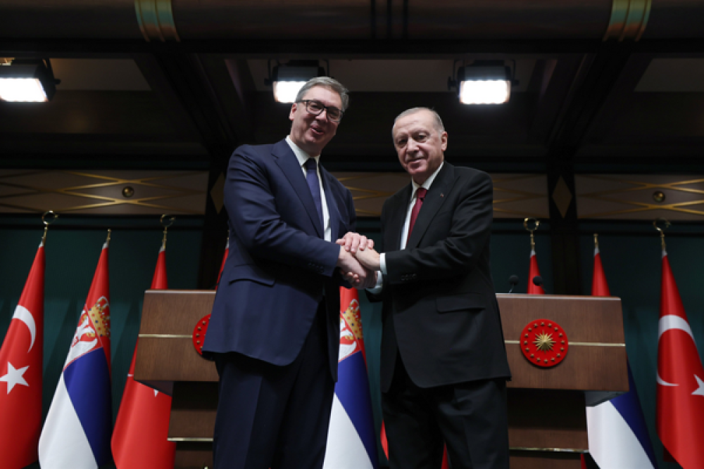 T&uuml;rkiye ile Sırbistan arasında ortak bildiri yayımlandı