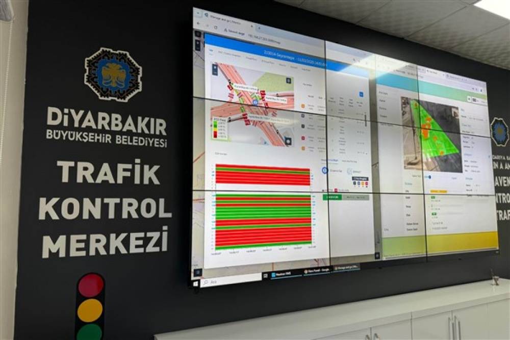 Diyarbakır’da Yapay Zeka Destekli Kavşak Kontrol Sistemi kuruluyor 