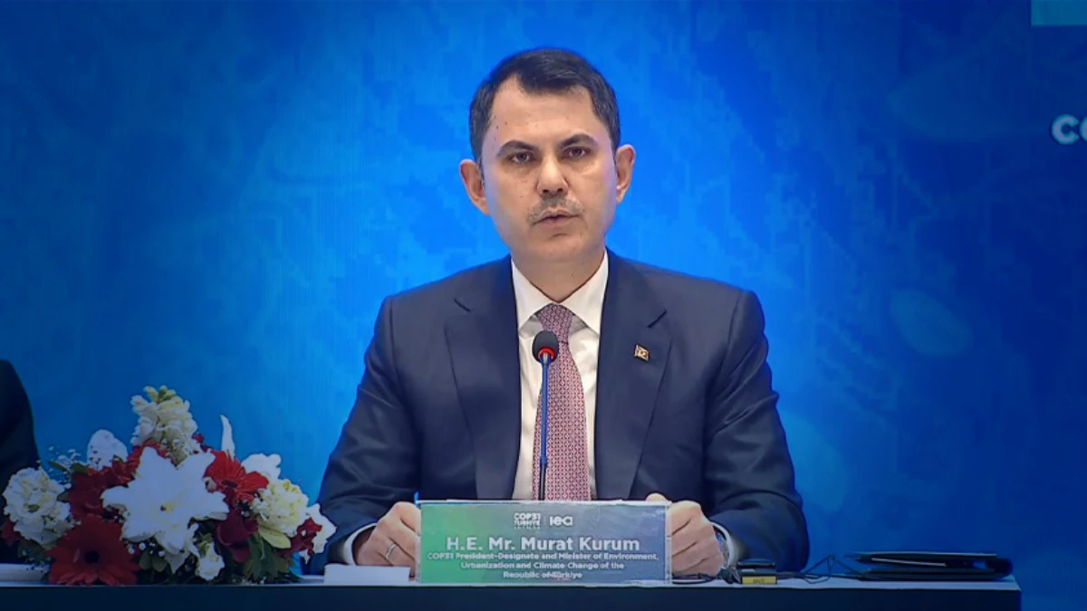 Bakan Kurum a&ccedil;ıkladı: T&uuml;rkiye'nin COP31 &ouml;ncelikleri