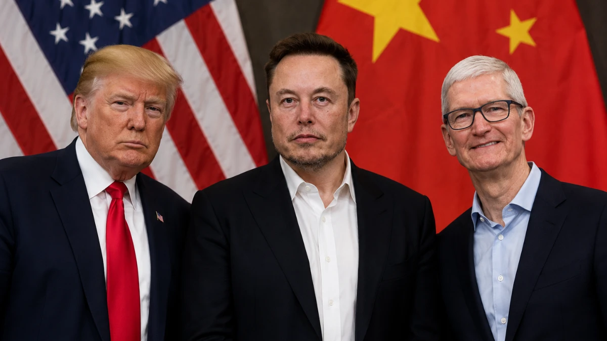 Trump'ın &Ccedil;in'e g&ouml;t&uuml;receği heyet belli oldu! Musk ve Cook'ta yer alıyor