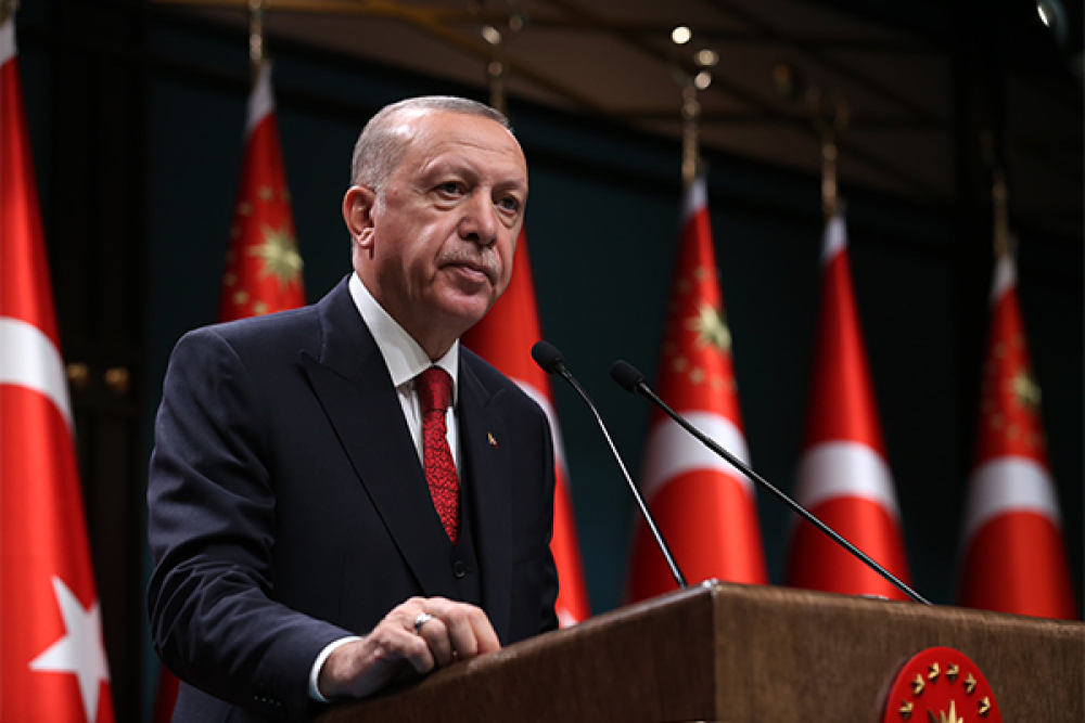 Erdoğan&rsquo;dan Orta Doğu mesajı: B&ouml;lgenin meselelerini b&ouml;lgenin kendi akt&ouml;rleri &ccedil;&ouml;zmeli