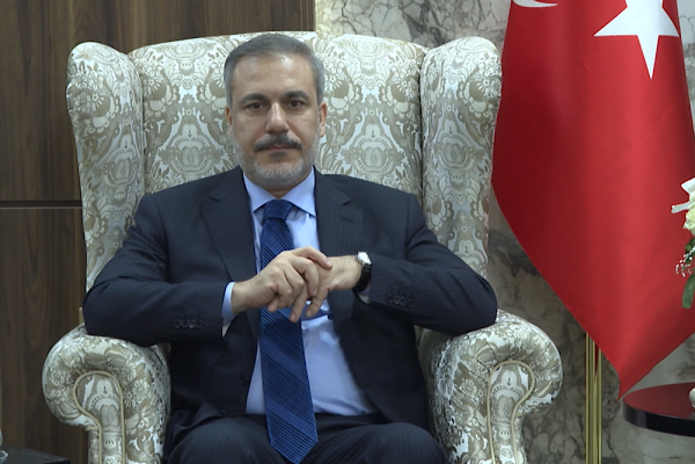 Fidan, Libya Kalkınma ve Yeniden İmar Fonu Başkanı Hafter ile g&ouml;r&uuml;şt&uuml;