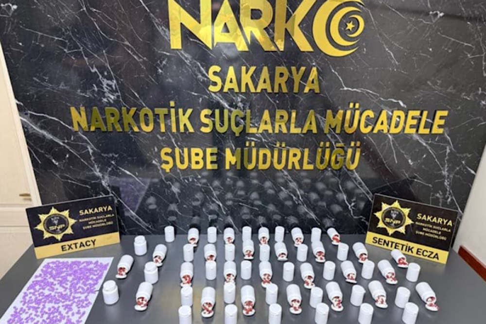 Sakarya&rsquo;da uyuşturucu operasyonu