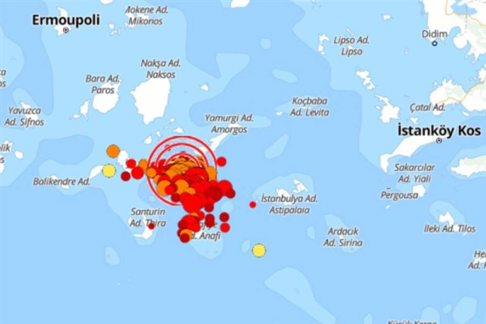 Ege Denizi’nde deprem