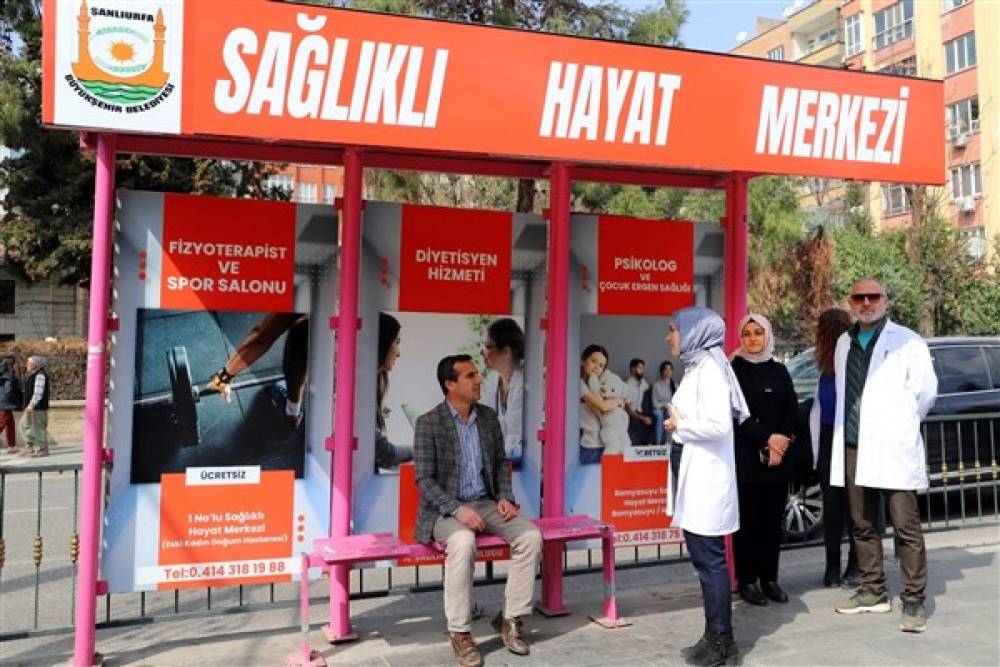 Şanlıurfa Sağlıklı Hayat Merkezi’nden ücretsiz sağlık hizmetleri