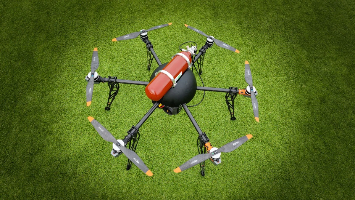&Ccedil;in'den end&uuml;striyel dronların u&ccedil;uş s&uuml;resini &uuml;&ccedil;e katlayan hidrojen yakıt h&uuml;cresi