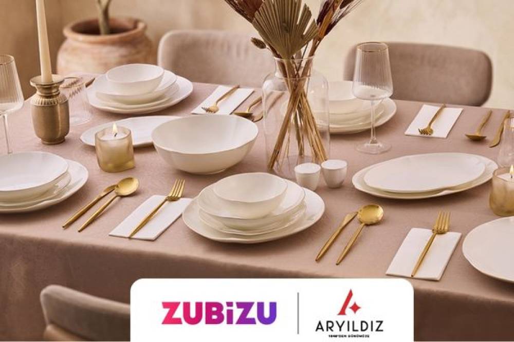 Mutfak ve sofra alışverişlerine ZUBİZU ve Aryıldız&rsquo;dan hediye avantajı
