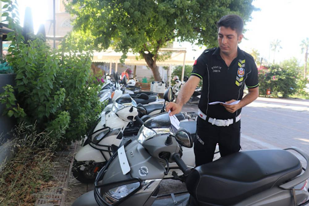 Gazipaşa&rsquo;da motosiklet park alanlarının sayısı 15&rsquo;e &ccedil;ıkarıldı