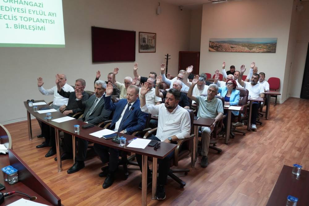 Orhangazi Belediye Meclisi eyl&uuml;l ayı toplantısının ikinci birleşimi yapıldı