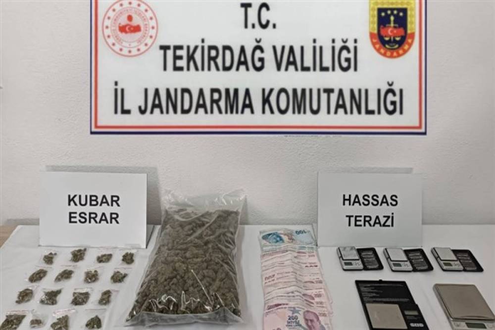 Tekirdağ'da narkotik operasyonları sürüyor