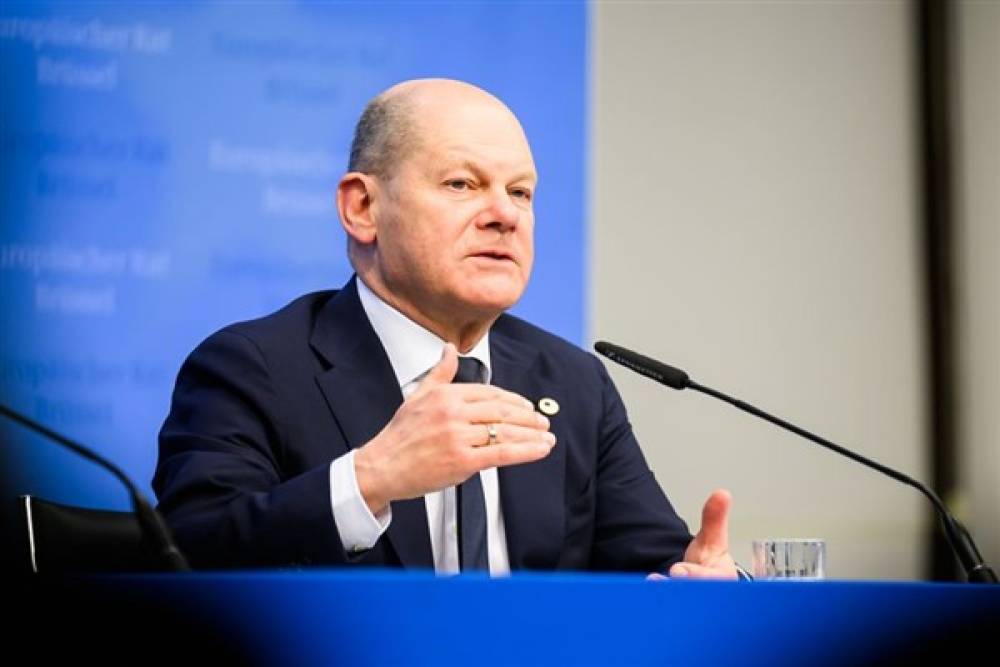 Scholz: Almanya, uluslararası ortaklarıyla birlikte Ukrayna'ya askeri desteğini sürdürecek