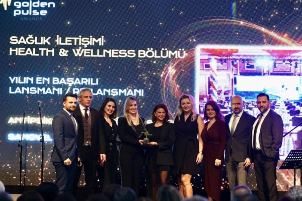 Sanovel, Golden Pulse Awards’ta “Yılın En Başarılı Lansmanı” ödülüne layık görüldü