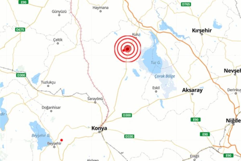 Konya’da deprem