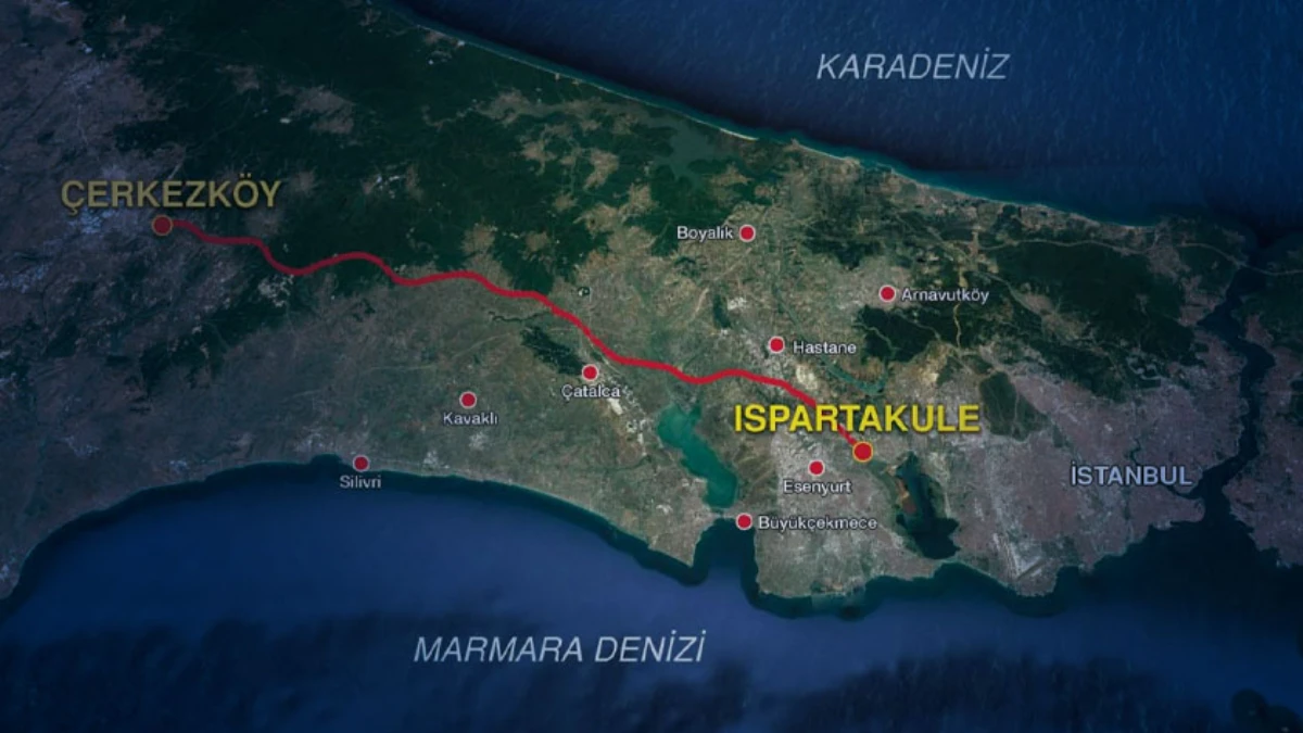 Halkalı-Ispartakule Demiryolu Hattı'nda sona doğru: Bu yılın ikinci yarısında tamamlanıyor