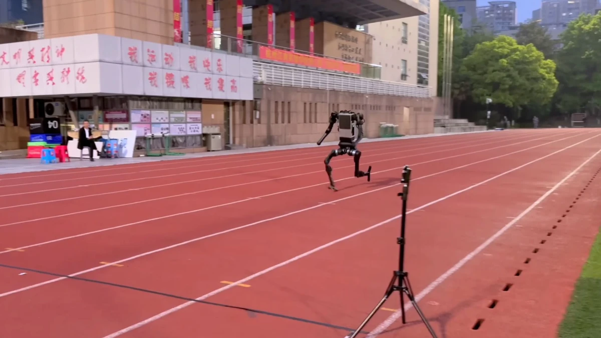 İnsansı robot Unitree H1, Usain Bolt'un rekoruna g&ouml;z dikti