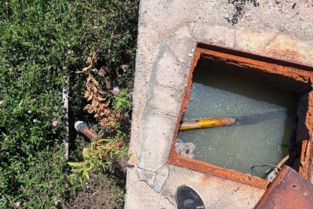 Foseptikten Hacet Deresi&rsquo;ne uzanan kirli hattı zabıta ortaya &ccedil;ıkardı