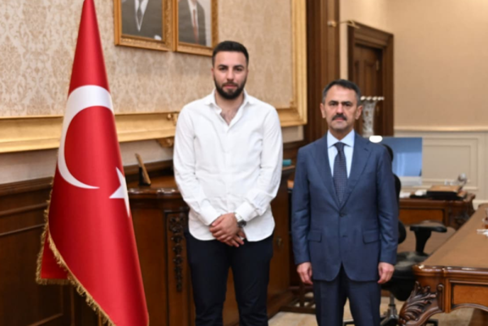 Haydaroğlu Hazır Beton Y&ouml;netim Kurulu Başkanı Aykut&rsquo;tan Vali Aktaş&rsquo;a ziyaret