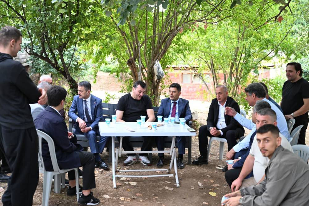 Bakan Yardımcısı Boyraz ve Vali Aktaş&rsquo;tan Ali Keskin&rsquo;e taziye ziyareti