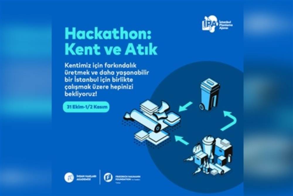 Kent ve Atık Hackathonu katılımcılarını bekliyor