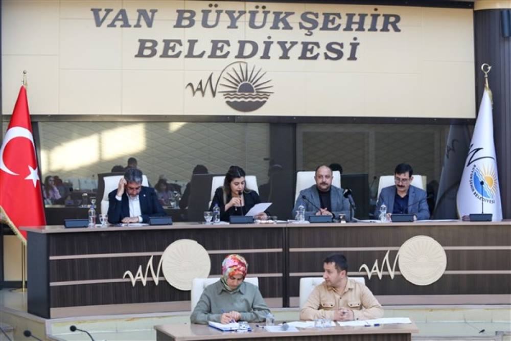 Van Büyükşehir Belediyesi Meclisi 3’üncü birleşimle devam etti