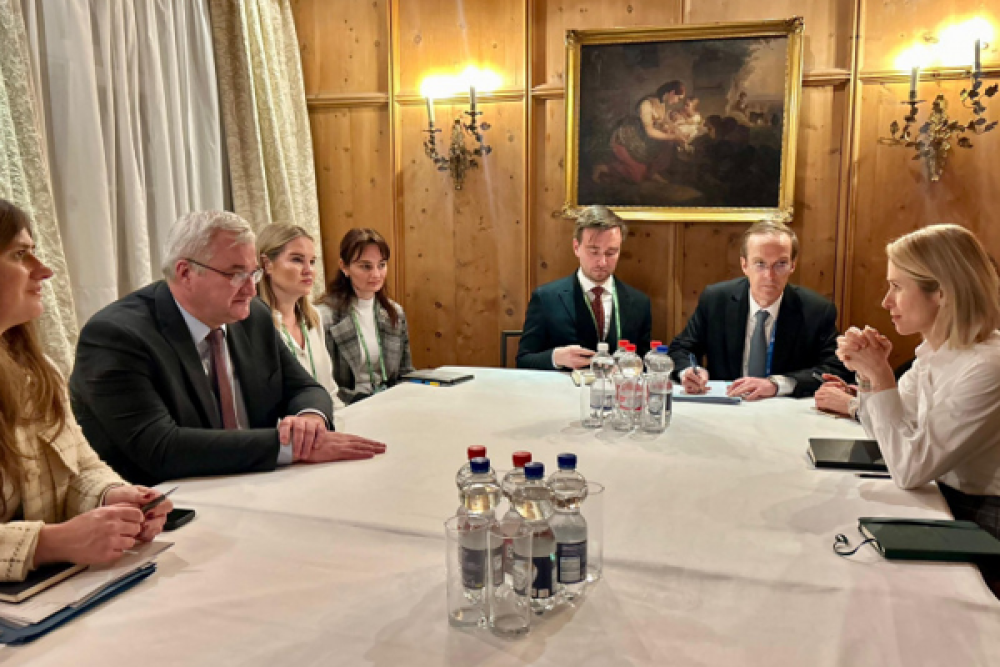 Sybiha, AB Y&uuml;ksek Temsilcisi Kallas ile g&ouml;r&uuml;şt&uuml; 