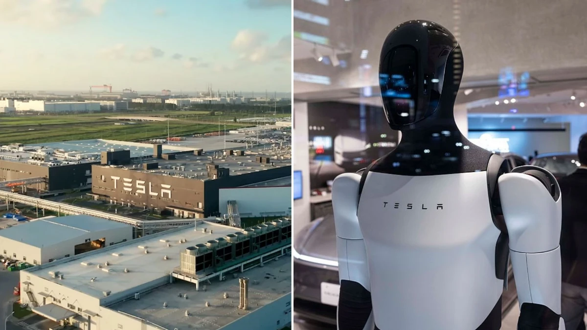 Tesla&rsquo;nın yeni rotası: Giga Şanghay insansı robot &uuml;ss&uuml; oluyor