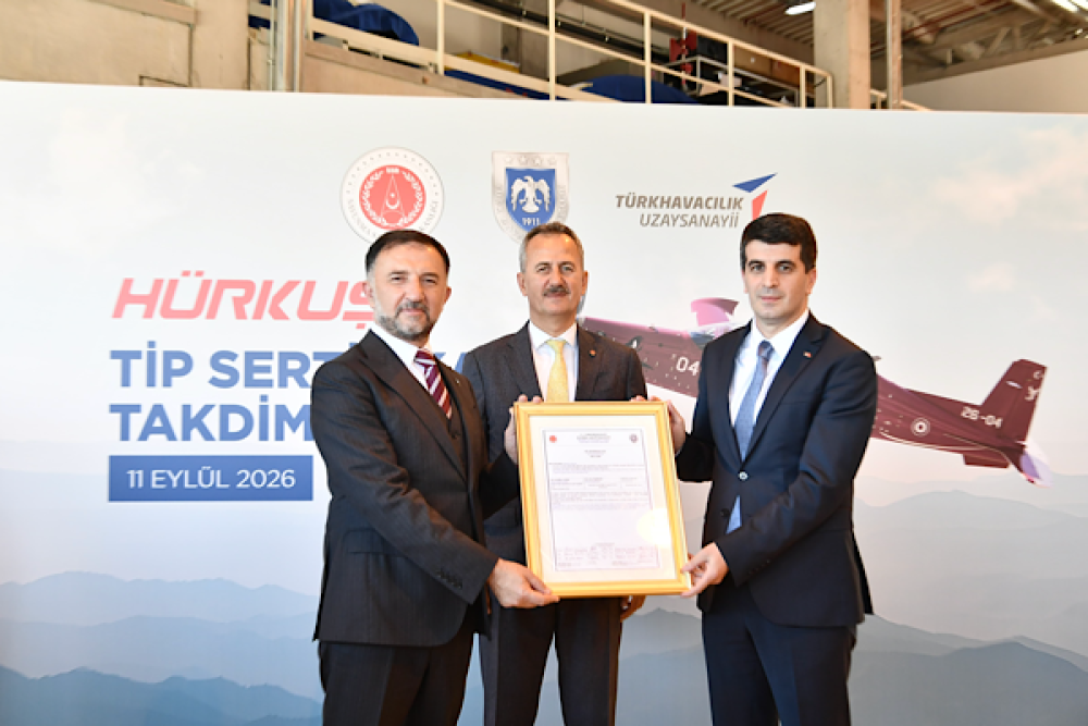 H&Uuml;RKUŞ-2&rsquo;ye Askeri Tip Sertifikası verildi