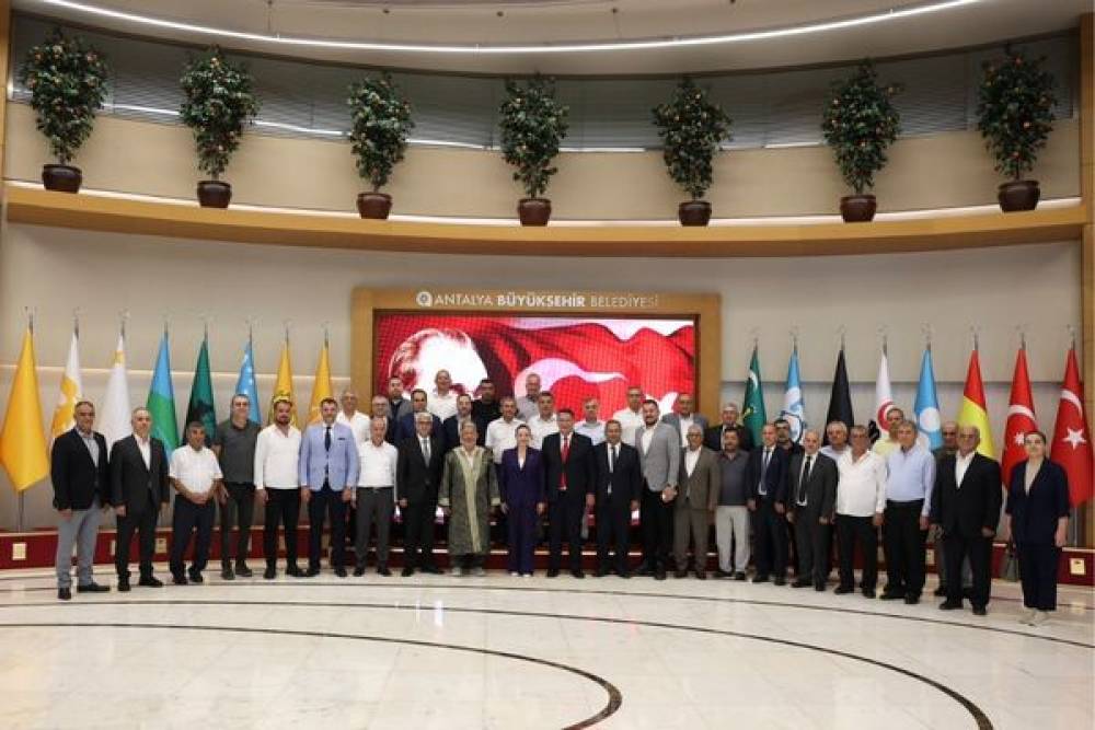 Başkan Vekili &Ouml;zdemir, Ahi temsilcilerini ağırladı