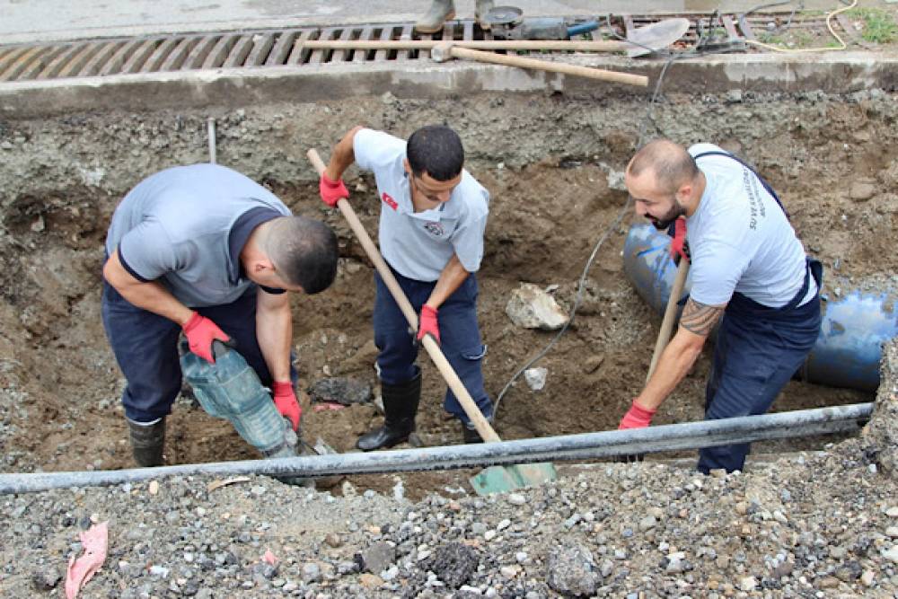 Giresun&rsquo;da asbest i&ccedil;me suyu boruları yenileniyor