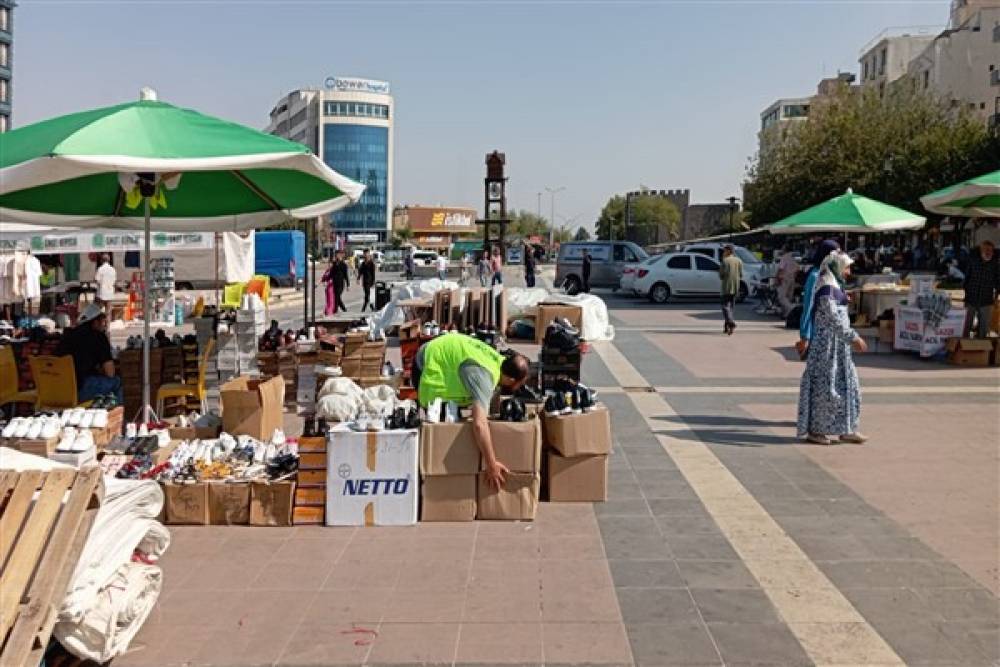 Diyarbakır'da durumu olmayan aileler için stant açıldı