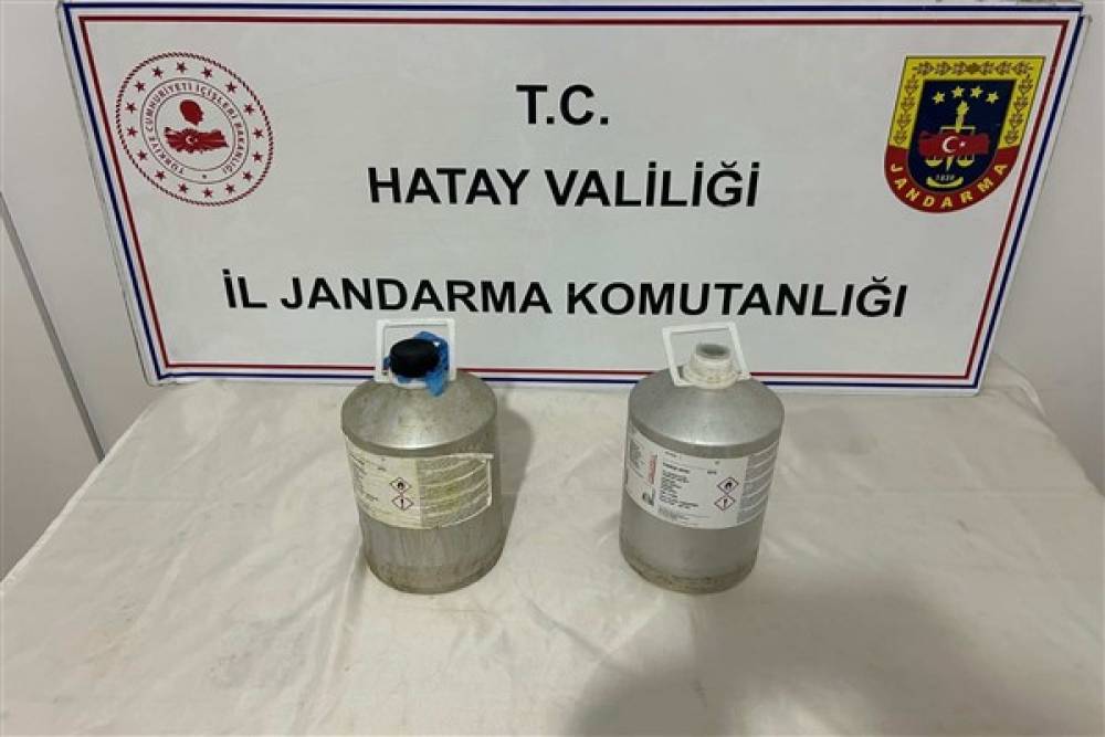 Hatay'da uyuşturucu operasyonu