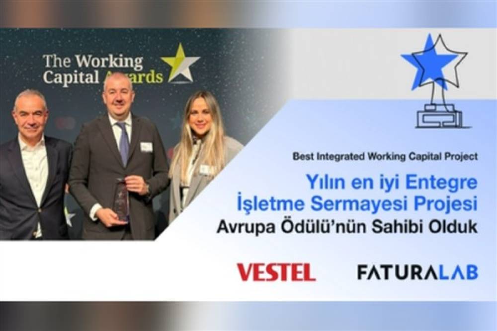 Vestel, Faturalab ile yürüttüğü tedarik zinciri programı ile ödül kazandı