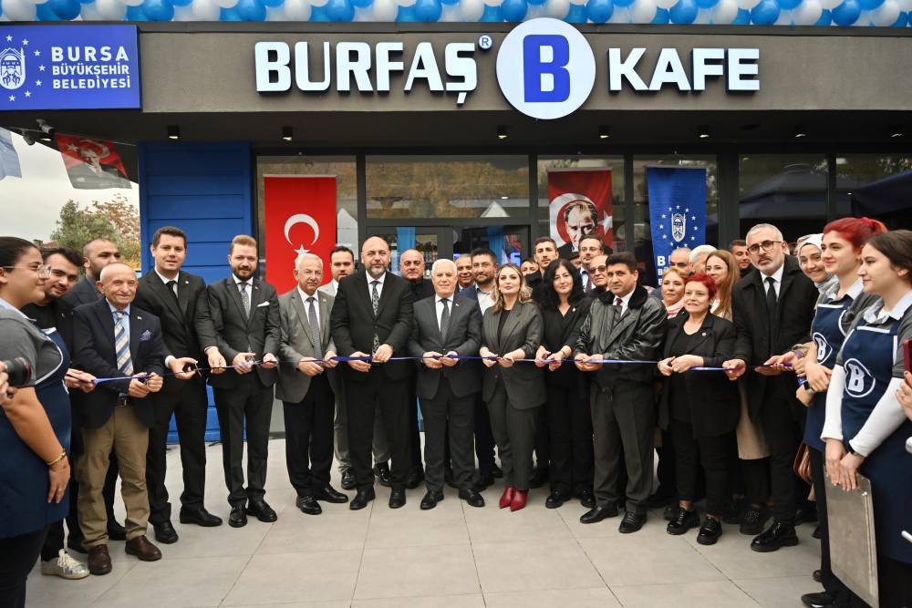 Burfaş B Kafe, Orhangazi’de açıldı