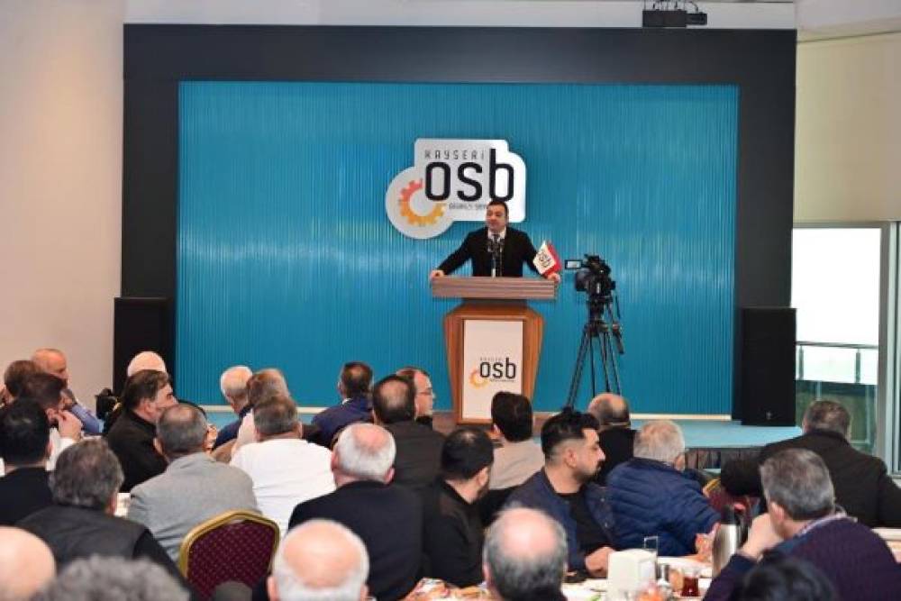 Kayseri OSB'de İşyeri Açma Ve Çalıştırma Ruhsatı istişare toplantısı düzenlendi