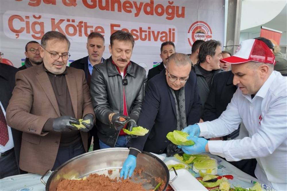 Bahçelievler’de Doğu ve Güneydoğu Çiğköfte Festivali düzenlendi