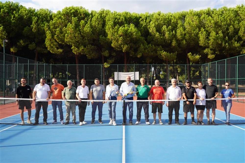 İkinci Orhangazi Gazi Cup 2024 Tenis Turnuvası başladı 