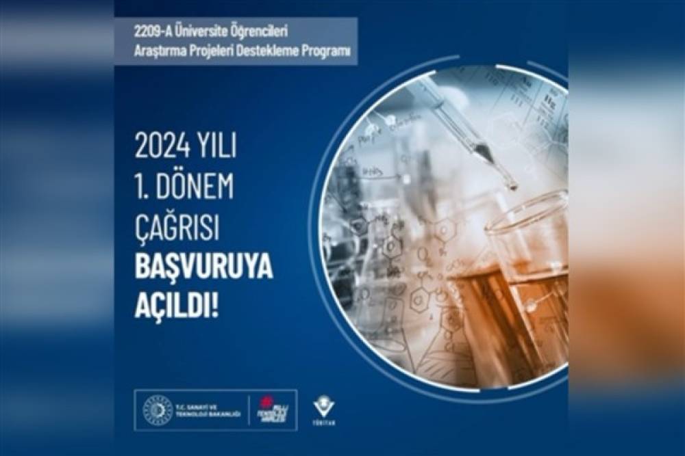 TÜBİTAK 2209-A Üniversite Öğrencileri Araştırma Projeleri başvuruları başladı