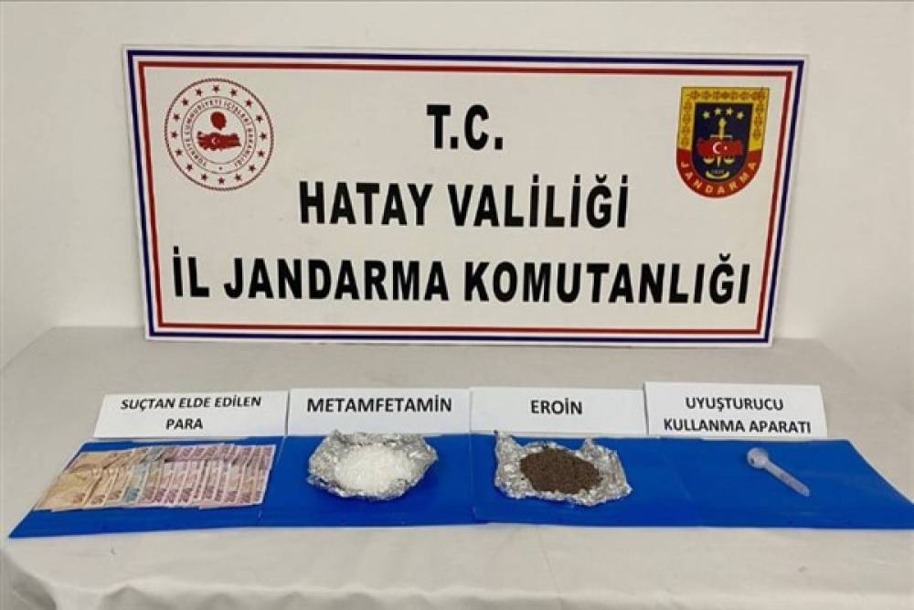 Hatay'da uyuşturucu operasyonu 