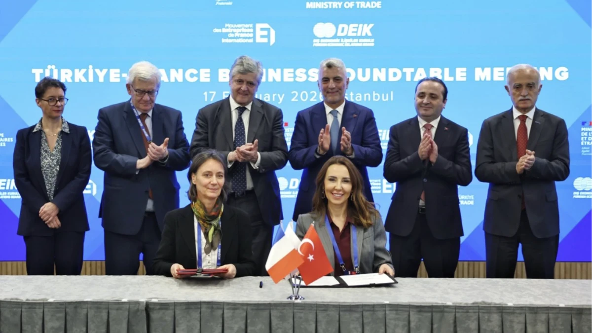 Bakan Bolat ve Fransız Bakan Forissier&rsquo;den ortak mesaj: Yeni yatırımlar yolda