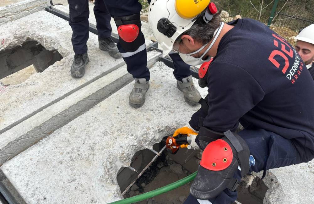 DEAK ekibi, sahada eğitim alıyor