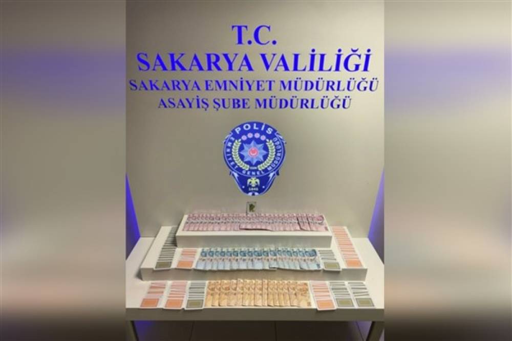 Sakarya'da kumar operasyonu: 9 şahsa işlem yapıldı