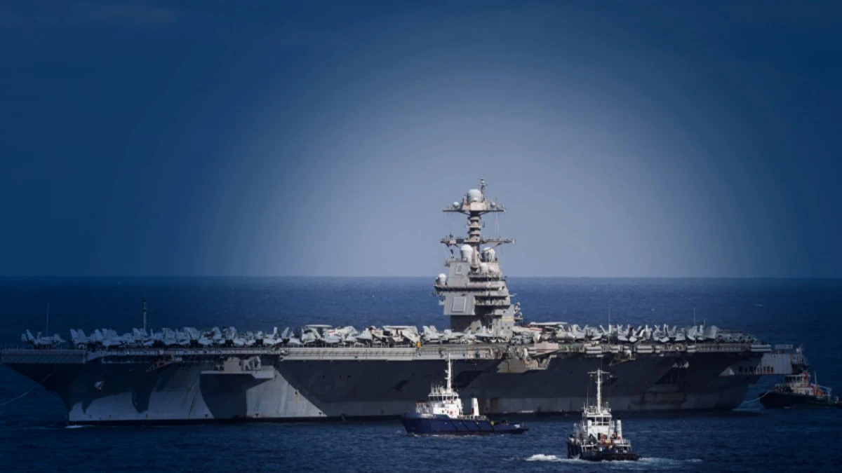 ABD u&ccedil;ak gemisinde yangın iddiası: S&ouml;nd&uuml;rme &ccedil;alışmaları 30 saati aştı