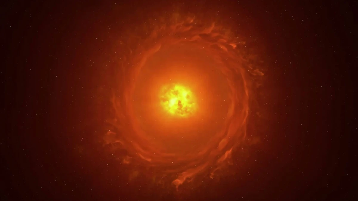 Dev yıldız &lsquo;WOH G64&rsquo; s&uuml;pernovaya yaklaşıyor