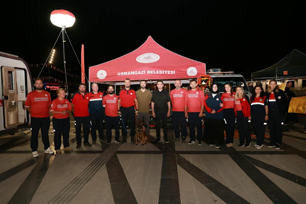 Osmangazi&rsquo;de 17 Ağustos Marmara Depremi&rsquo;nin 27&rsquo;nci yıl d&ouml;n&uuml;m&uuml;nde anma programı